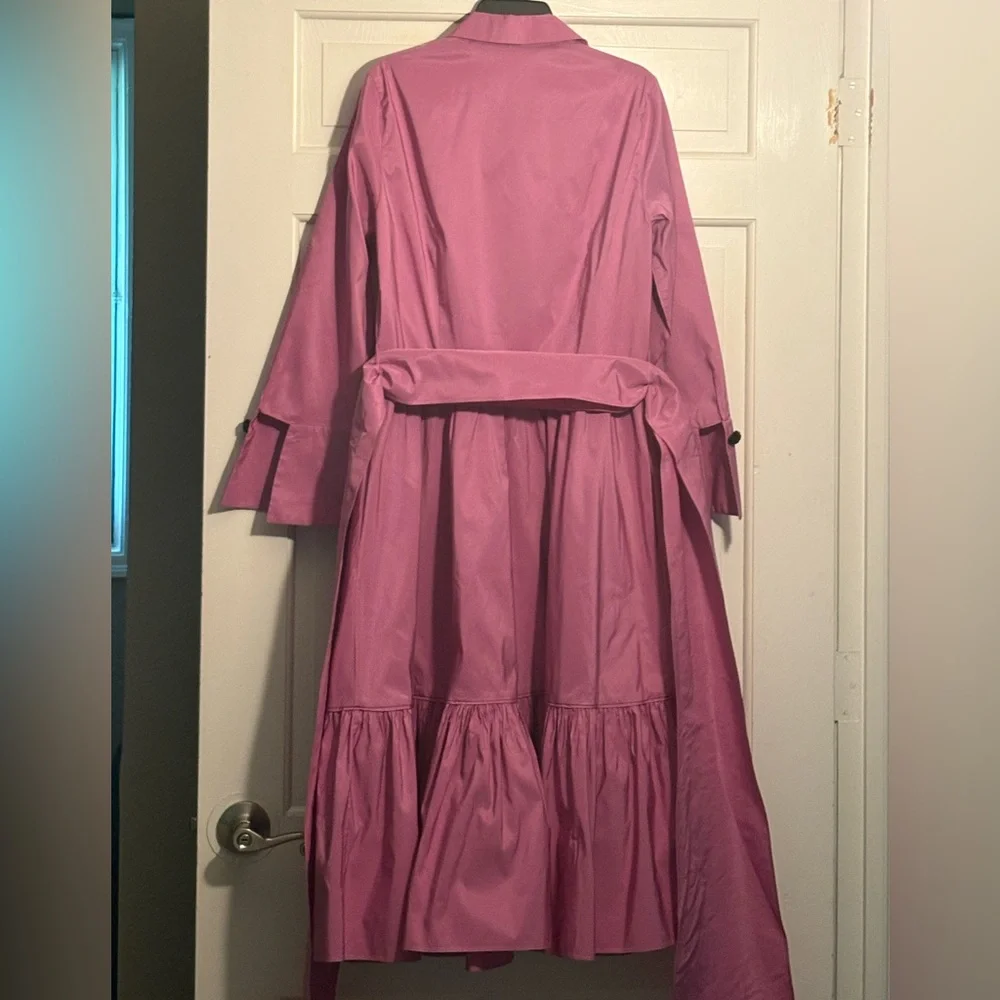 Carolina Herrera Purple Shirtdress ASO Carrie Bradshaw/SJP - Picture 11 of 16